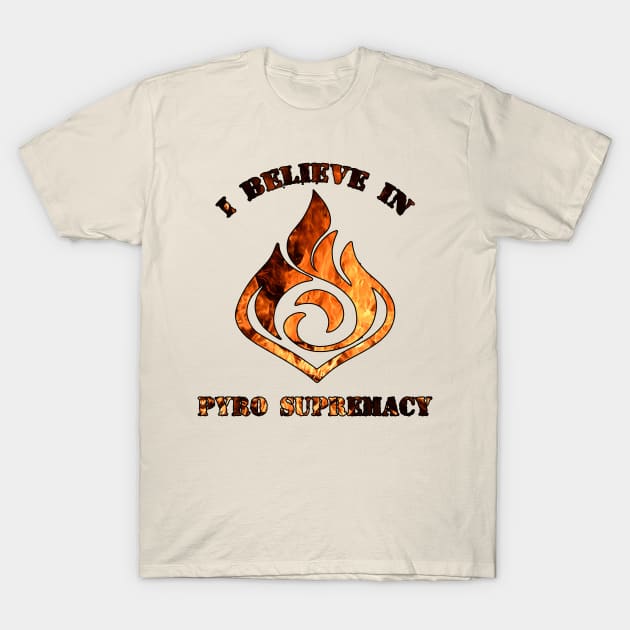 Pyro supremacy T-Shirt by Queen Maudit